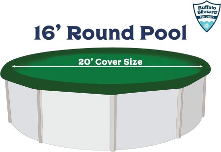 Buffalo Blizzard&reg; Supreme Winter Cover - Round Pools