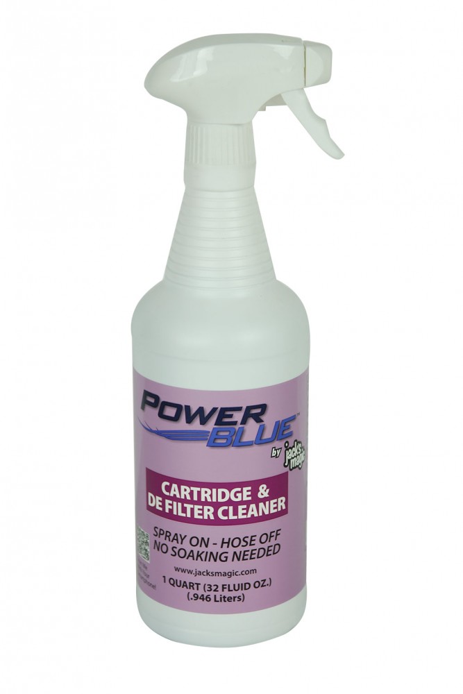 Power Blue Cartridge and DE Swimming Pool Filter Cleaner