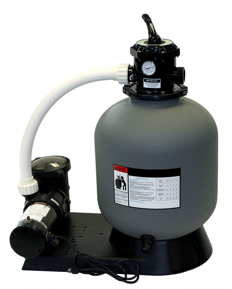 Rx Clear&reg; Radiant Complete Sand Filter Systems (Various Sizes)