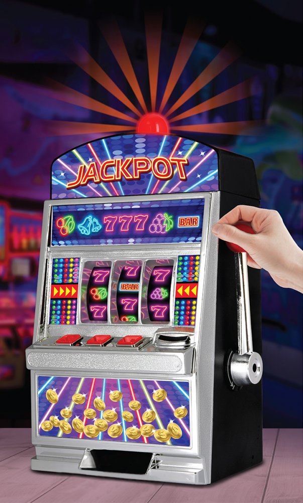 Try Your Luck with Our Casino Slot Machine Replica