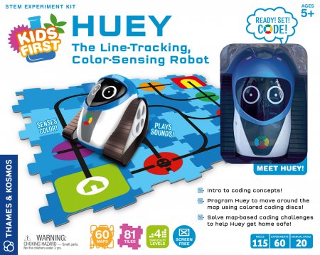 Huey: The Line Tracking, Color Sensing Robot