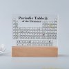 3D Periodic Table with LED Base