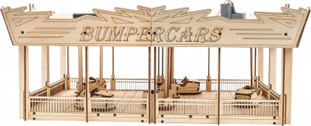 Bumper Cars <BR> Motorized Wood Kit