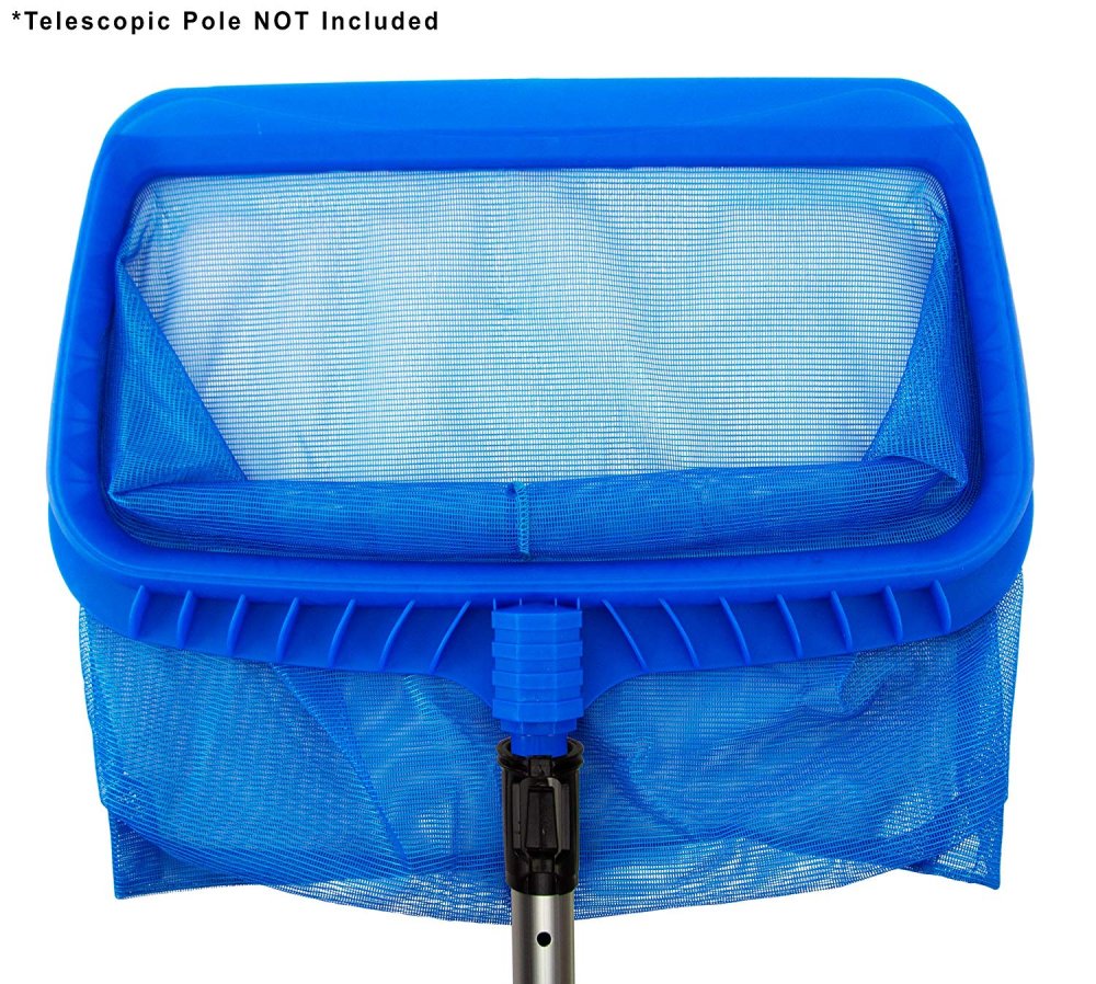 Aqua Select® Heavy Duty Plastic Deep Bag Leaf Rake - Front View