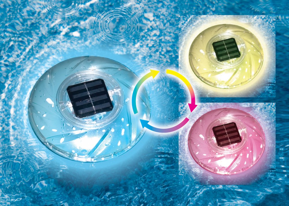 Aqua Select&reg; Floating Solar Rainbow Light Color Changing