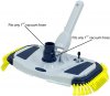 Aqua Select® Inground Deluxe Weighted Vacuum Head With Side Brushes Infographic