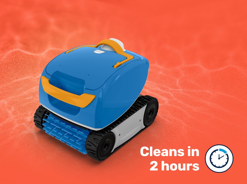 Aqua Products™ Robotic Cleaner Sol™ - Cleans In 2 Hours