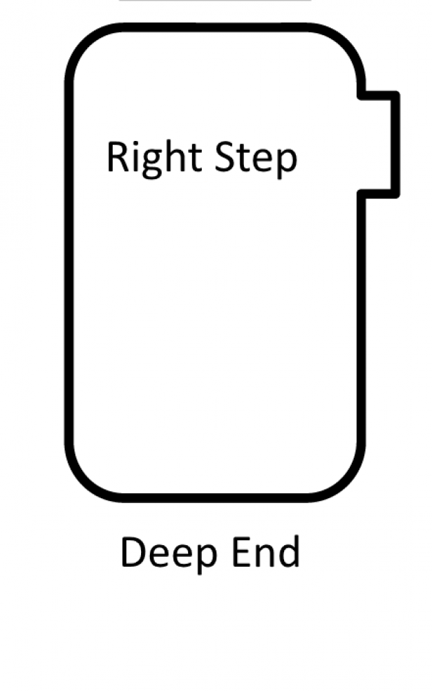Right Step Deep End Layout