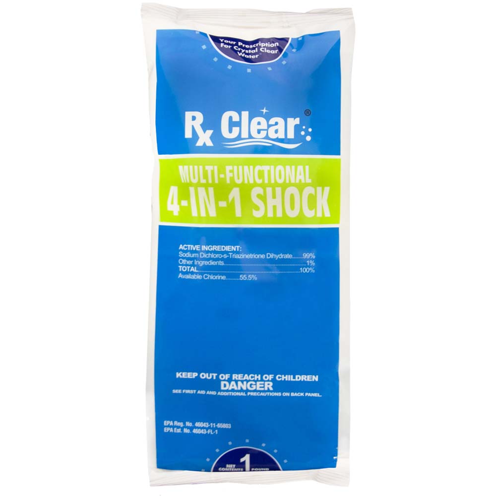 Rx Clear® Multi-Functional 4-in-1 Shock (Various Quantities)