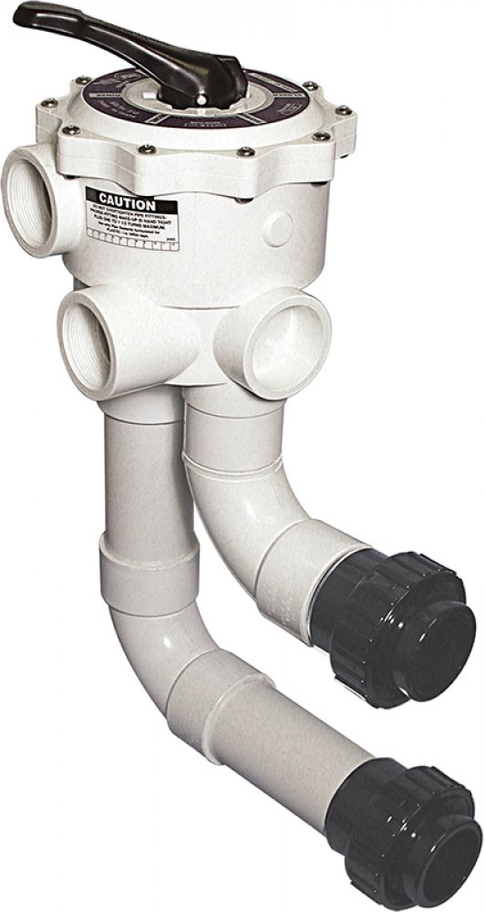 Waterways Multi-Port Valve for Crystal Water filters with Union Connections – 2″