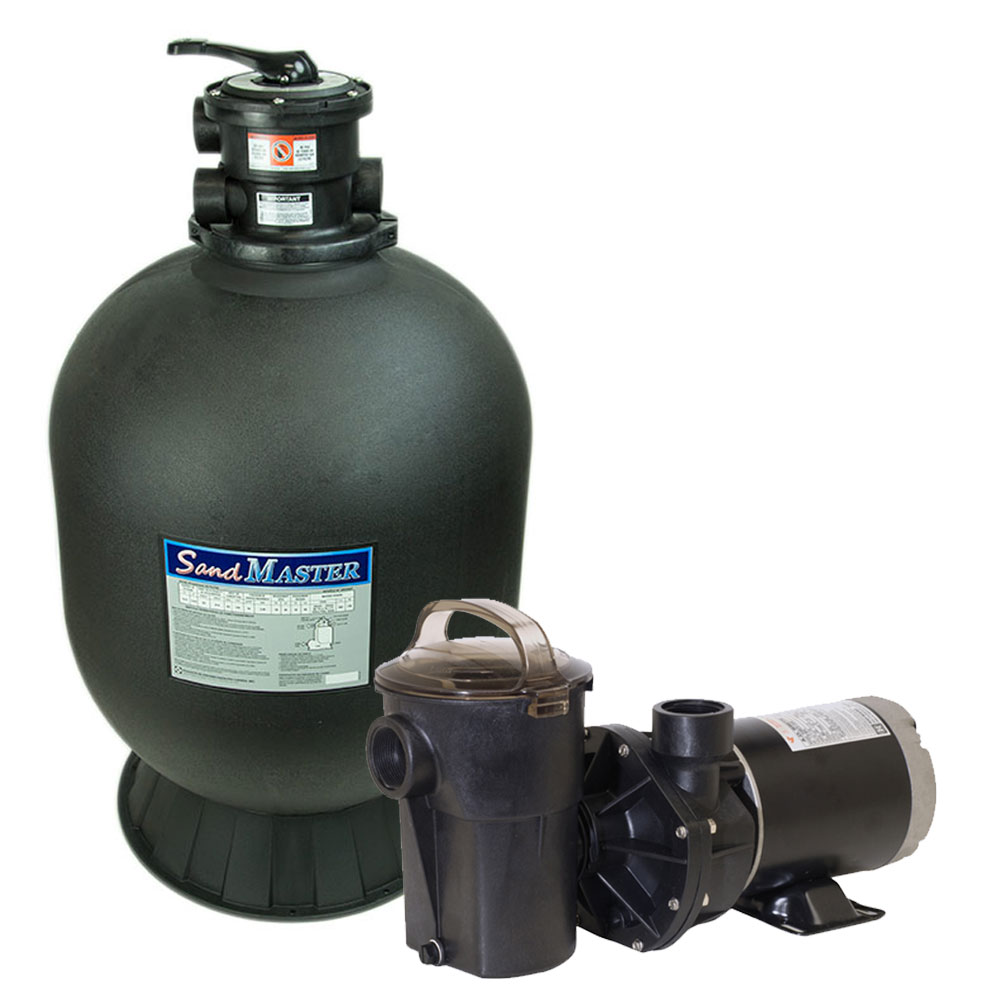 Rx Clear ™ 16" Patriot Above Ground Swimming Pool Sand Filter... 