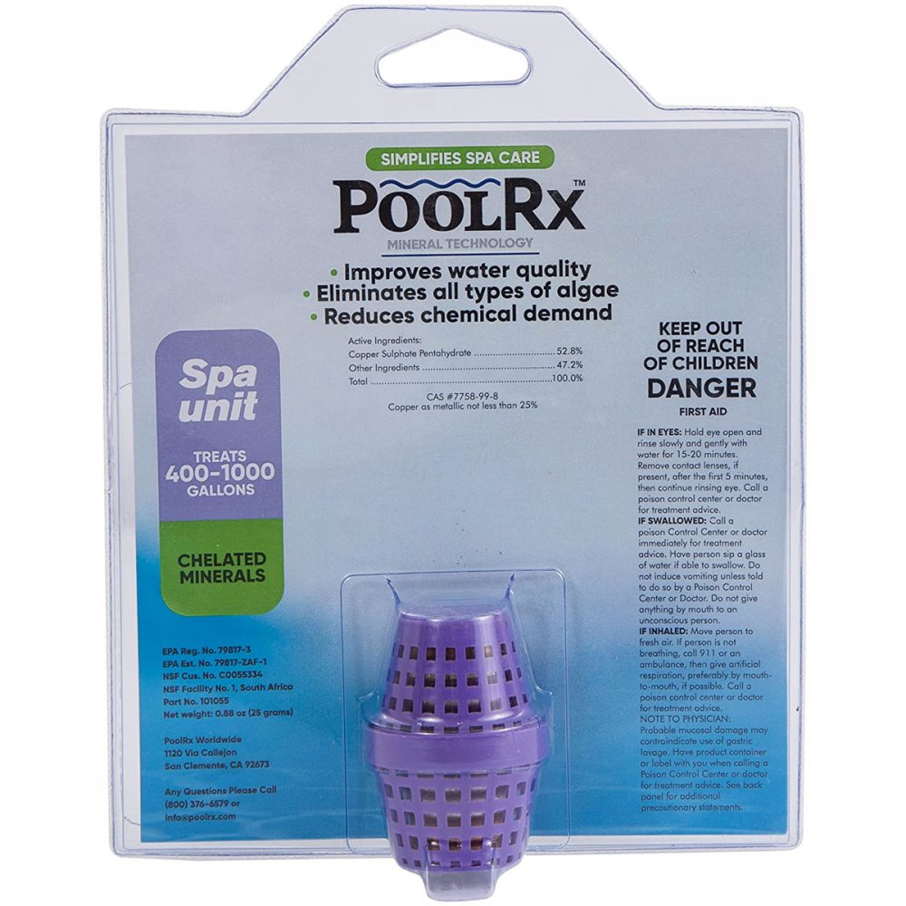 PoolRx™ Spa / PoolRx™ Plus Spa  - Various Options