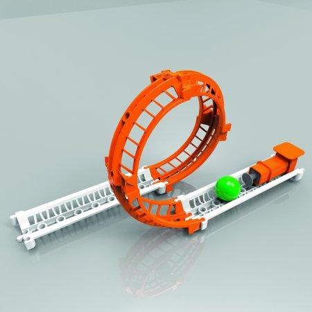 Action & Reaction Loop the Loop Accessory with Accelerator