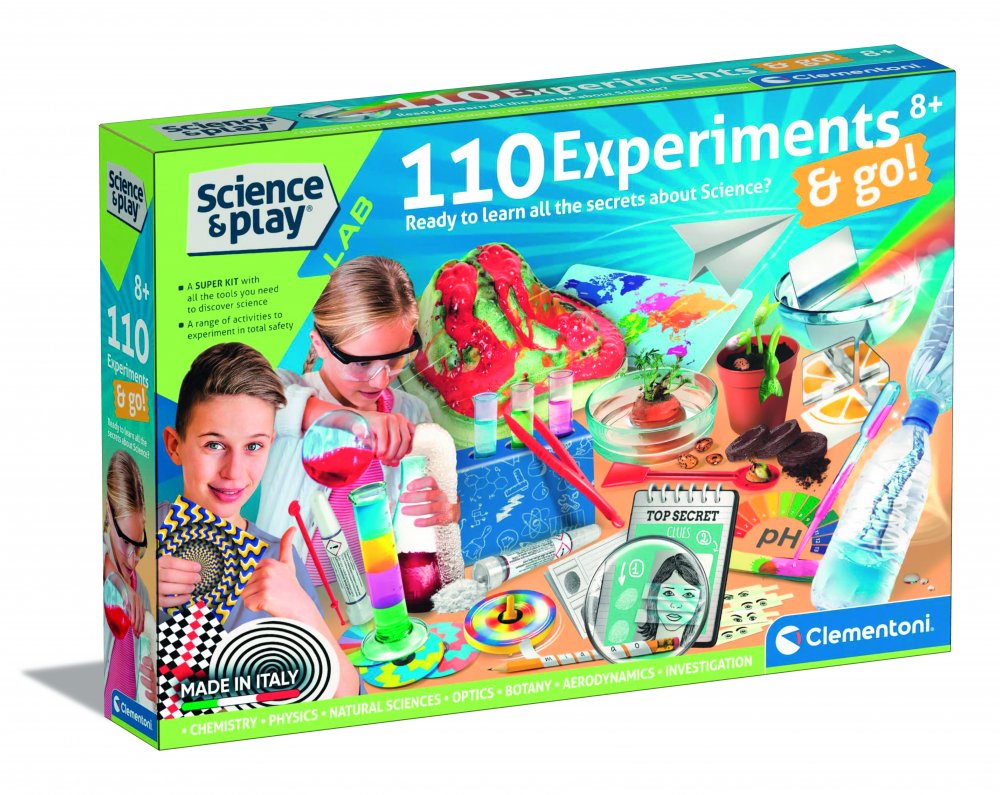 110 Science Experiments Set