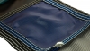 GLI&trade; Secur-A-Pool&reg; Grecian w/ Left Steps Blue Mesh Safety Cover -20'9" x 39'9" + 4' x 8'