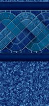 GLI Pool Products Inground Pool Liner: Blue Raleigh