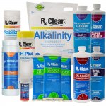 Rx Clear® Deluxe Spring Opening Pool Chemical Kit A - Up to 7,500 Gallons