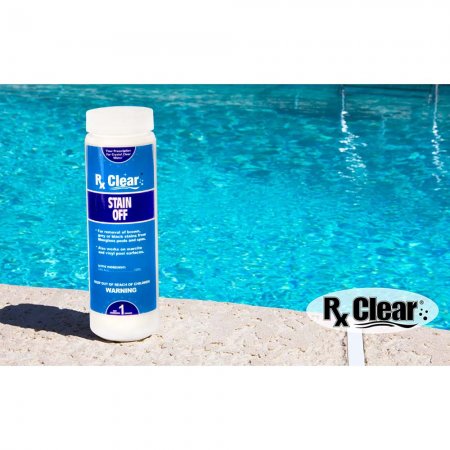 Rx Clear® Stain Off On Pool Ledge