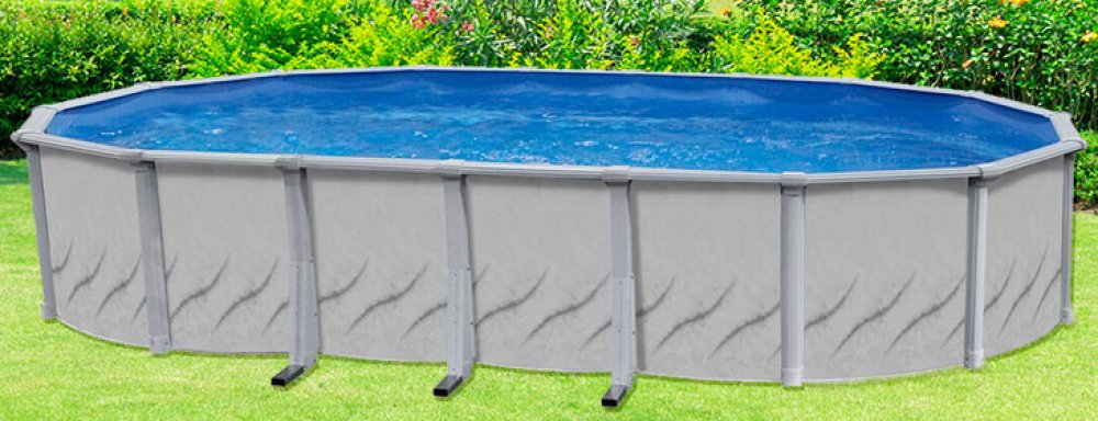 Lake Effect® Galleria Oval Above Ground Pool Kit