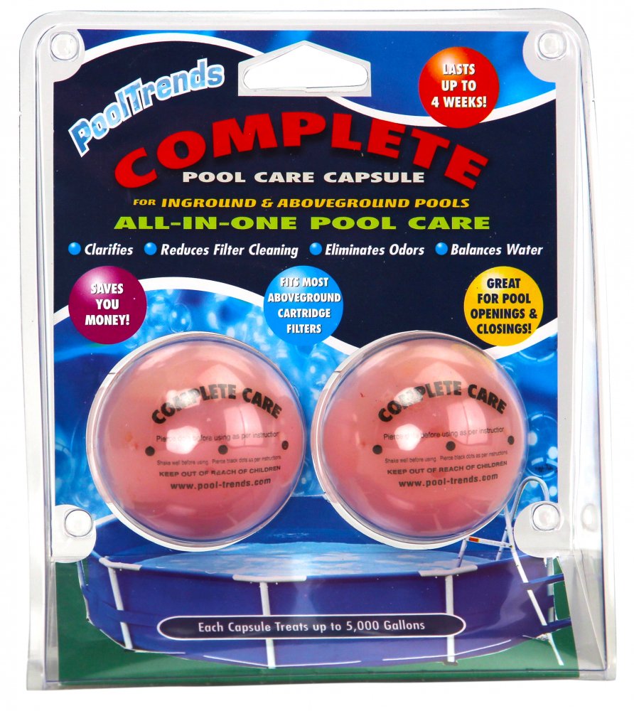 Complete Pool Care Capsule - Treats up to 5,000 Gallons