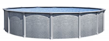 Lifestyle by Lake Effect® Pools Round Above Ground Pool Kit with 52" Wall