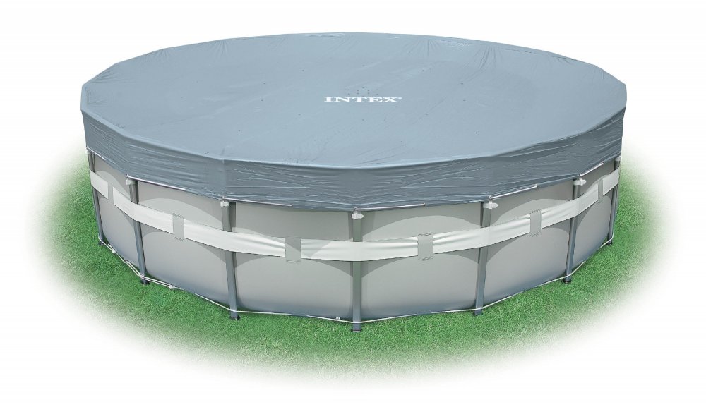 Intex&reg; 18&#39; Round Pool Cover for Ultra Frame Pools