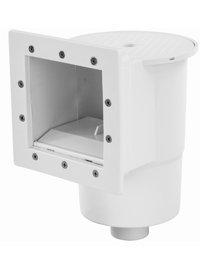 Rx Clear Standard Thru-Wall Skimmer w/ Return Fitting for Above Ground ...