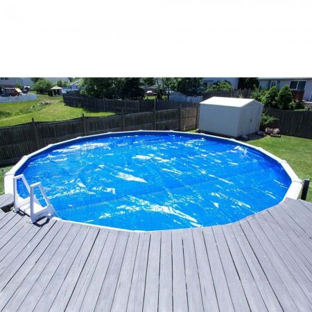 Sun2Solar 30 x 50 Rectangle Blue Swimming Pool Solar Blanket Cover 1200 Series 