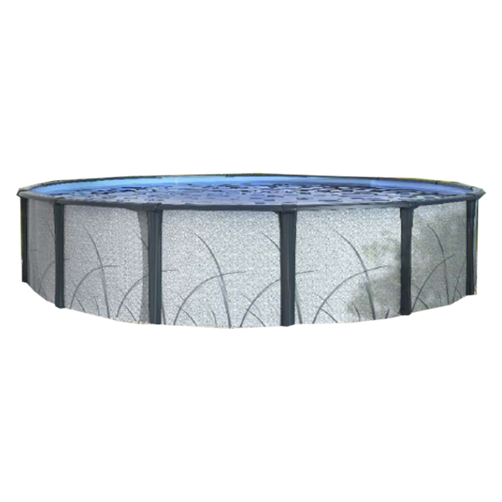 Riverbank by Lake Effect® Pools Round Above Ground Pool Kit
