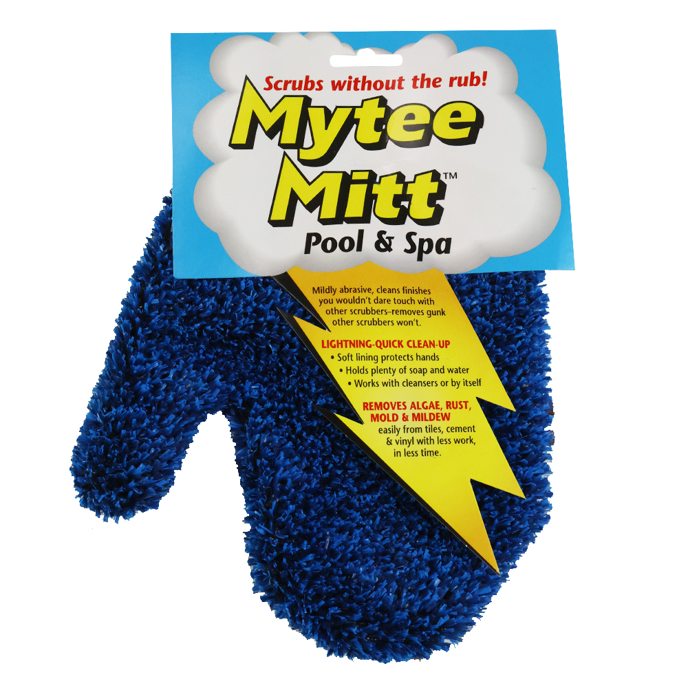 Blue Mytee Mitt for Pool and Spa