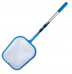 Aqua Select® Economy Pool Leaf Skimmer w/ Telescoping Pole