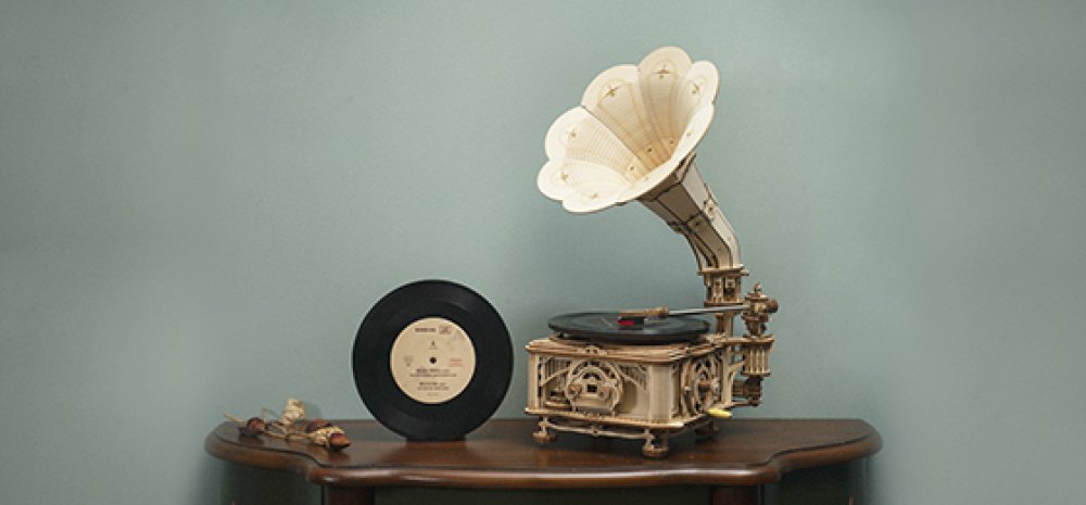 Gramophone Wood Kit