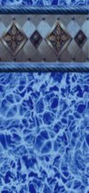 Findlay Vinyl Inground Pool Liner: Blue Bayview