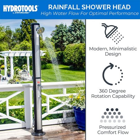 HydroTools&trade; by Swimline&reg; 7' Outdoor Niagara Solar Shower