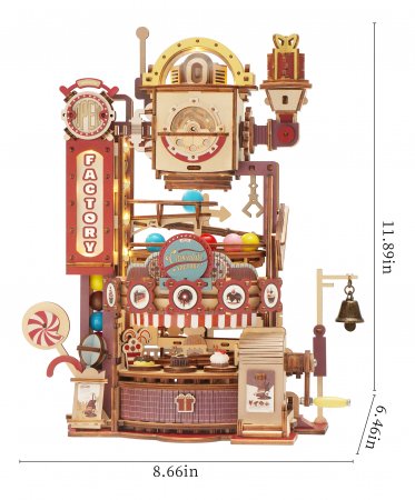Chocolate Factory <BR> Marble Run