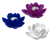 Floating Blossom Floating Pool Candle - Set of 6