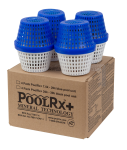 Pool Rx Plus Blue Units; 7.5-20k Gallons 4 PK