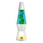 White, Yellow & Blue <BR> Candle LAVA® Lamp 11.5