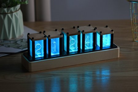 LED Digital Retro Clock