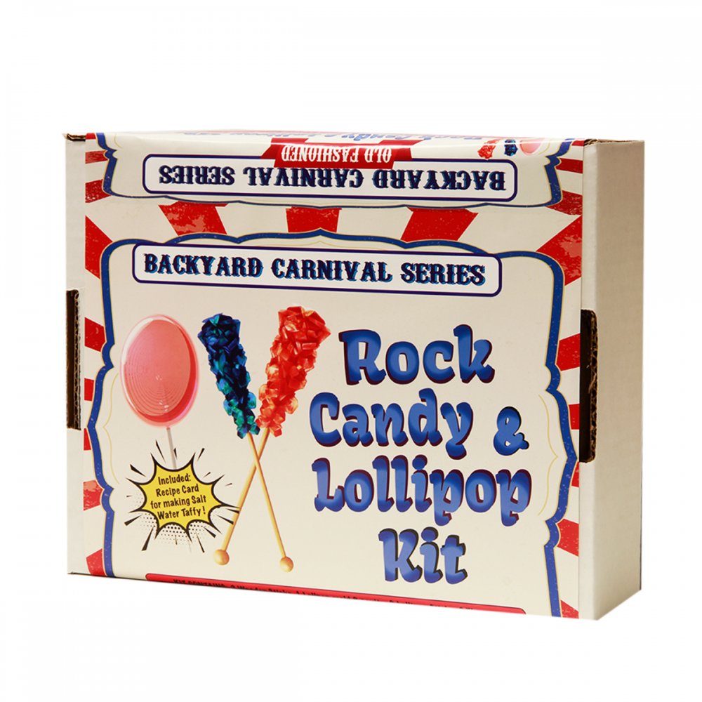 Backyard Carnival Series Make Your Own Rock Candy & Lollipops