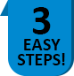 3 easy steps