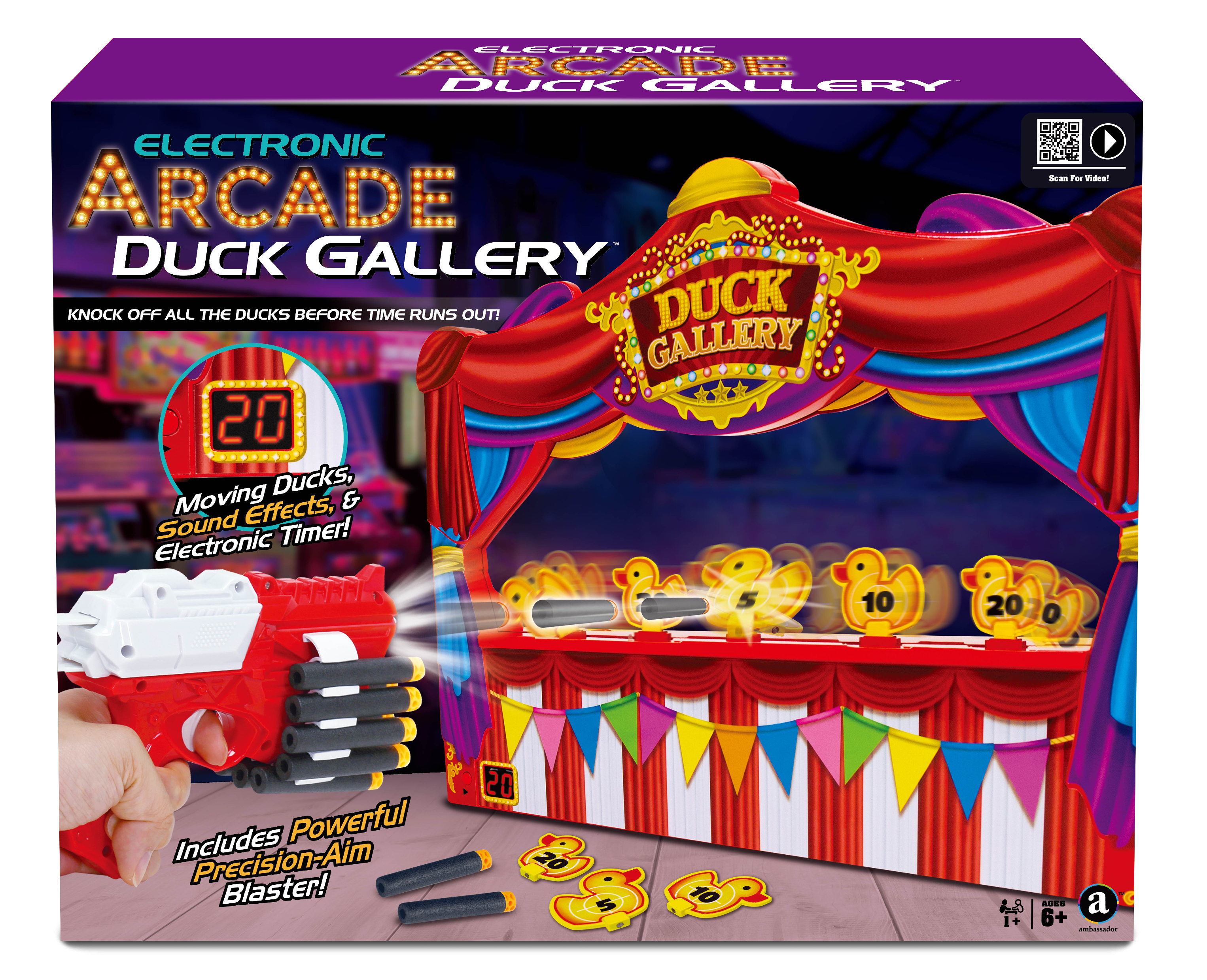 Summer Fair Shooting Gallery Arcade Fun for All Ages