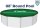 Buffalo Blizzard&reg; Ripstopper&reg; Green Winter Cover w/ Closing Kit - Round Pools