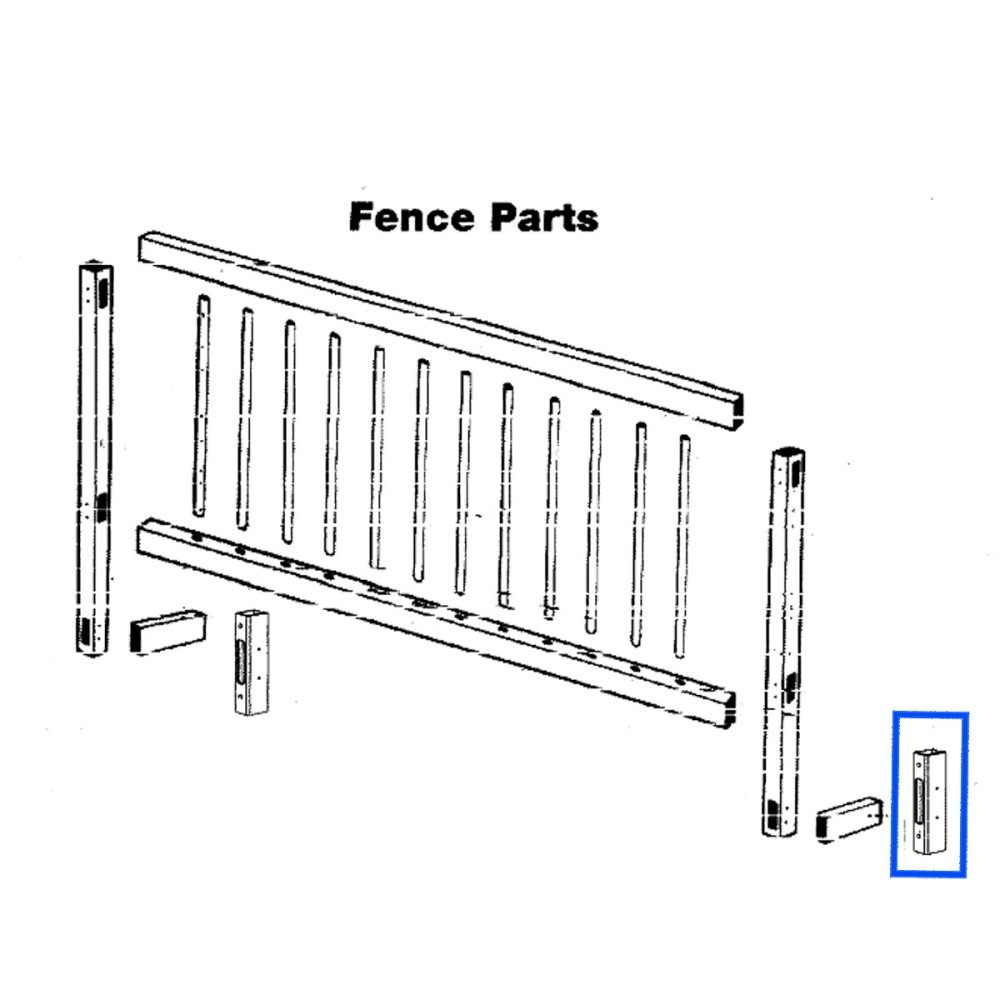 Aqua Select® Above Ground Swimming Pool Fence Replacement Parts