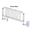 Aqua Select® Above Ground Swimming Pool Fence Replacement Parts