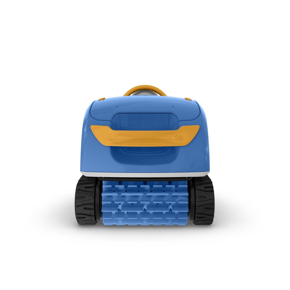 Back Of Aqua Products™ Robotic Cleaner Sol™ - Blue & Orange