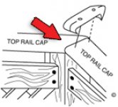 Fanta-Sea™ Vinyl Top Rail Cap 8' Piece