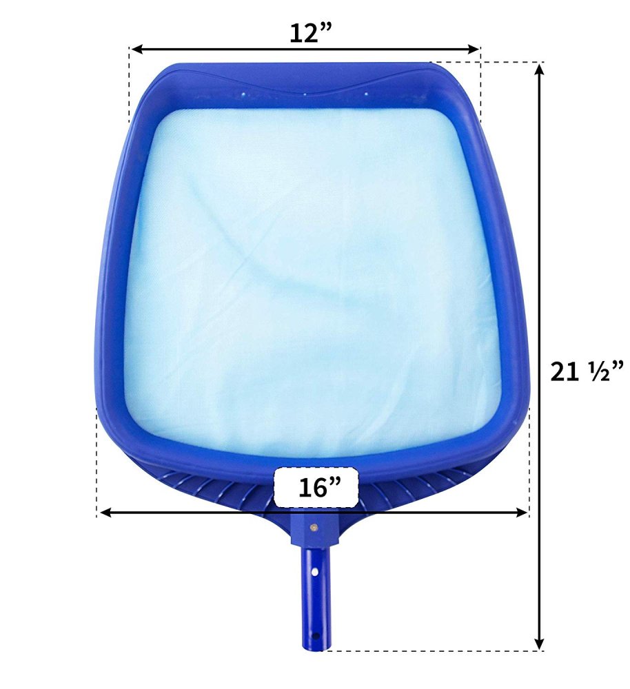Aqua Select® Heavy Duty Plastic Leaf Skimmer Measurements