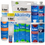 Rx Clear® Deluxe Spring Opening Pool Chemical Kit A - Up to 7,500 Gallons