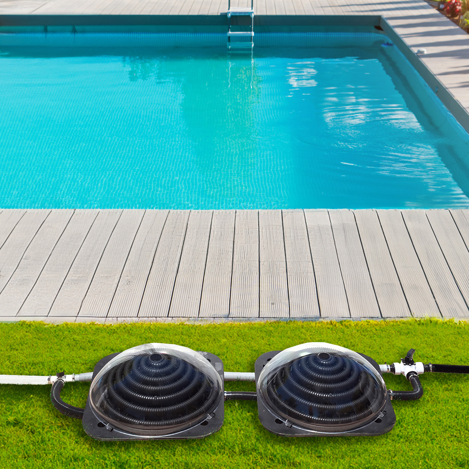  Solar Pool Covers, Reels, Heaters and More! 